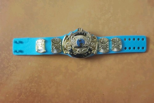 Blue wwf winged - blue, title