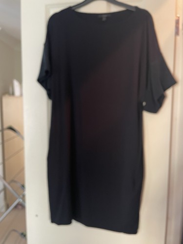 Cos short sleeve dress dark - short,