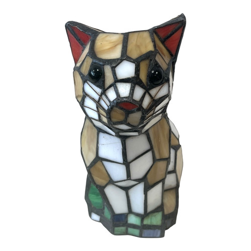 Tiffany style cat - tiffany,