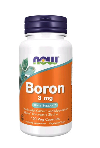 Now foods boron 3mg 100 - now,
