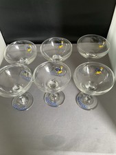 Set Of 6 Vintage Babycham