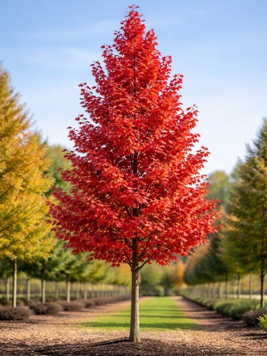Acer rubrum redpointe - rubrum, japanese