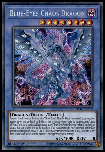 Blue eyes chaos dragon - chaos,
