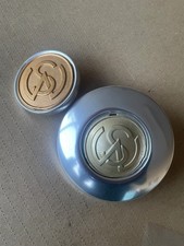 2x Original Watsonian Squire Sidecar Front Badge Emblems Logo & Surround GP