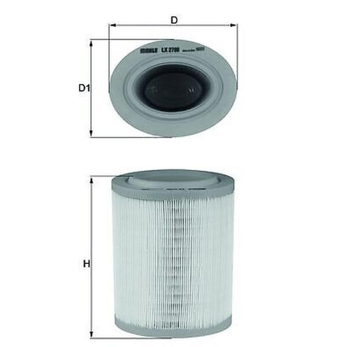 Knecht 2790 air filter - knecht, for