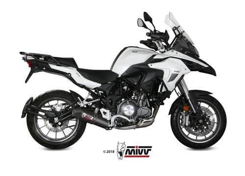 Mivv exhaust for benelli - mivv, trk