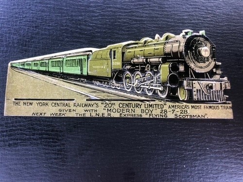 Vintage tin plate toy - , train