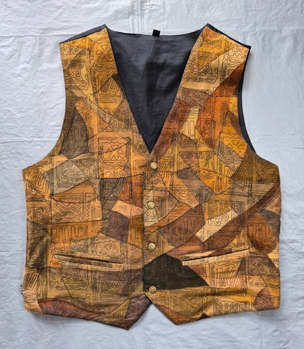 Patchwork goat suede - &,