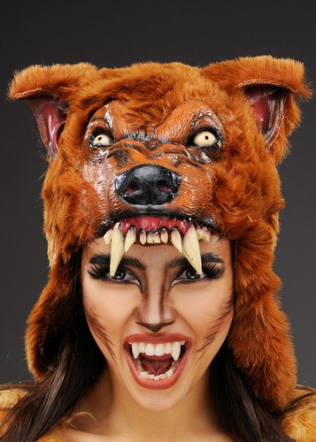 Halloween brown werewolf scary - werewolf,