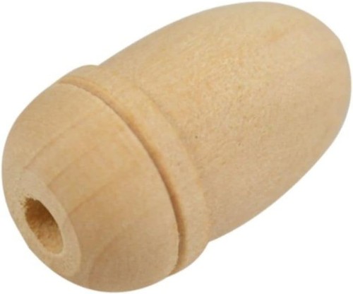 Large wooden wood acorn cord - wood,
