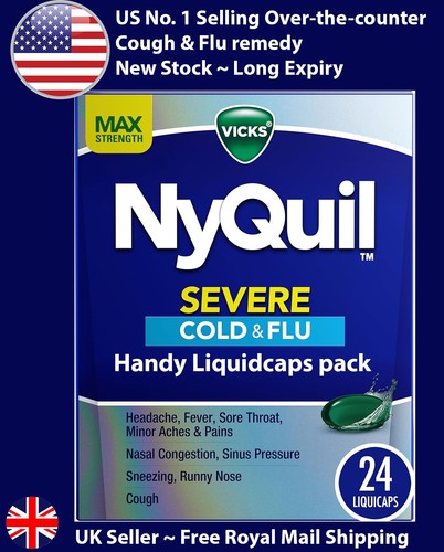 Vicks nyquil severe - vicks, &