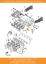 YAMAHA Grommet, 31A-14435-00