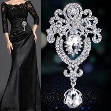 Crown Style Brooch Broach Pin