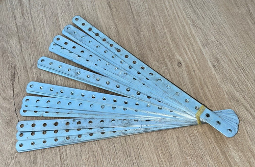 Meccano original zinc parts - zinc,