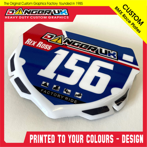 Bmx race plate complete - bmx,