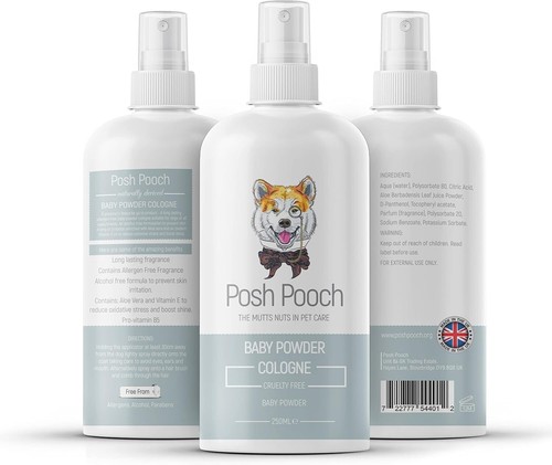Baby powder cologne for dogs - baby,