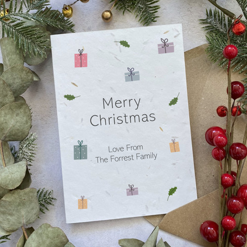 Personalised christmas cards - personalised,