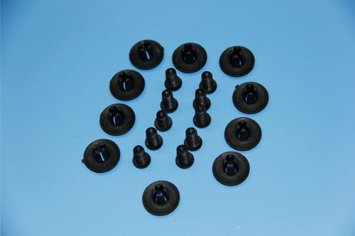 Fit porsche black - (8-9mm),