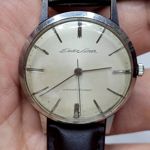 Vintage seiko liner diashock - seiko,