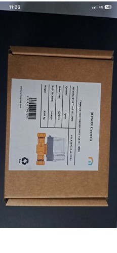 Myson port motorized valve - port,