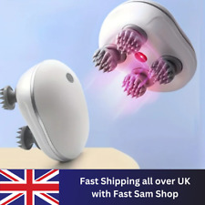 Massager Electric Cat Body Health Care Relax Deep Tissue Head Scalp Kneading UK
