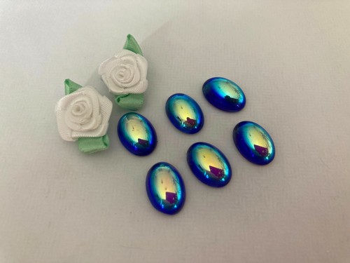 Flatback cabochon 14x10mm - flatback,
