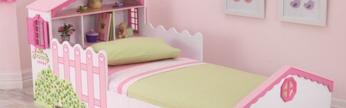 Kidkraft dollhouse toddler bed - toddler,