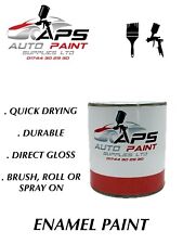 250ML Vehicle Car Chassis Black Enamel Paint Tough & Durable. Fast Drying Gloss