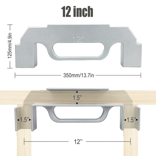 Stud frame layout clamp - frame, cm