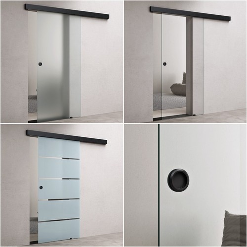 Interior sliding glass - glass, door
