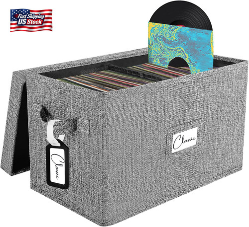 Vinyl record storage box - storage,