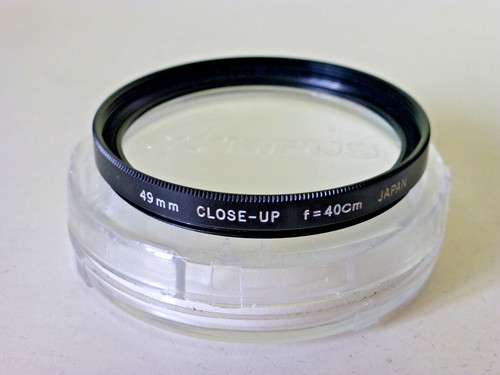 Olympus 49mm close lens - om,