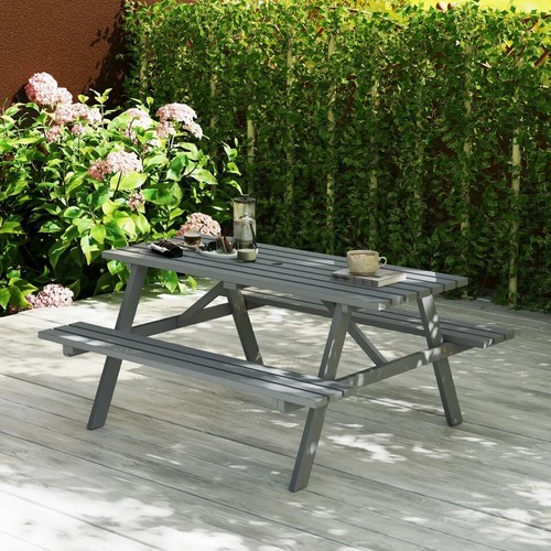 Classic wooden pub bench - wooden,