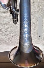 Keefer Silver Plated Cornet made in USA