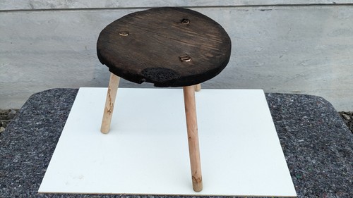 Crude solid wood - , rustic