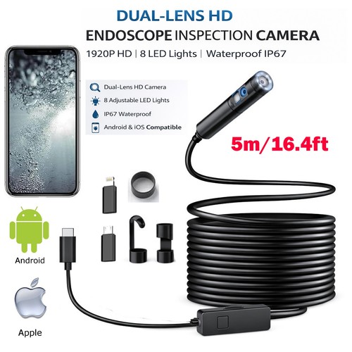 Snake endoscope borescope - snake,