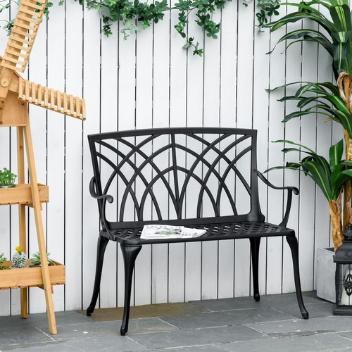 Seater cast aluminium garden - cast,
