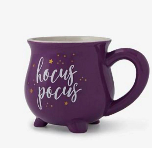 Halloween cauldron mug hocus - halloween,