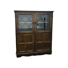 Vintage Display Cabinet Glass