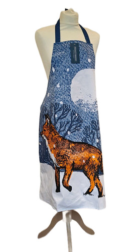 Fox inthe forest apron - apron, 100%