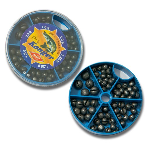 Split shot lead sinkers - shot,