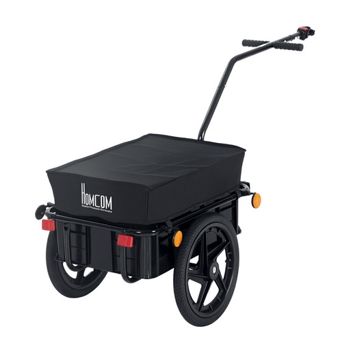 Homcom cargo trailer bike - homcom,