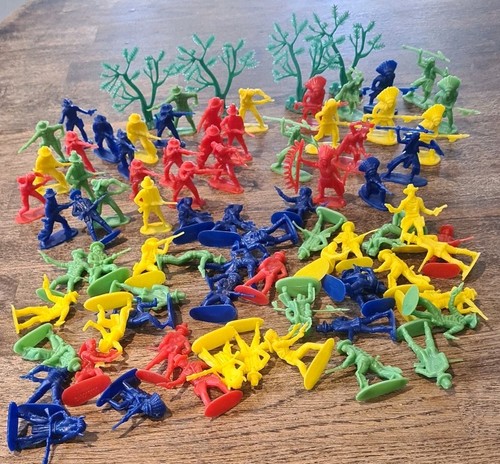 Cowboy indians plastic toy - cowboy,