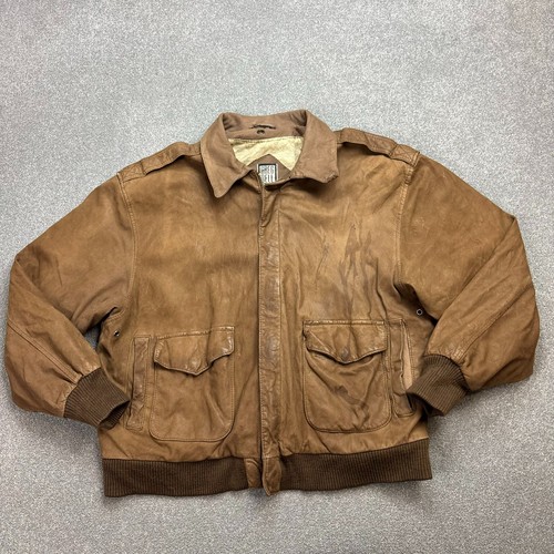 Leather flying jacket adult - flying,