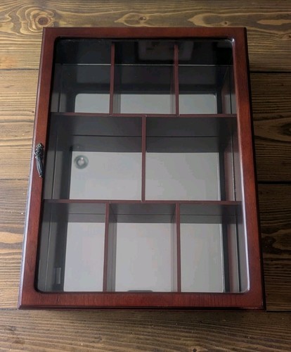 Vintage wooden wall display - vintage,