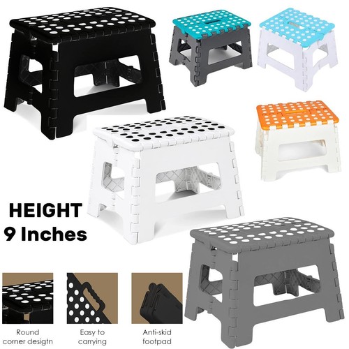 Folding step stool plastic - step,
