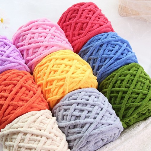 400g chenille chunky yarn for - chenille,