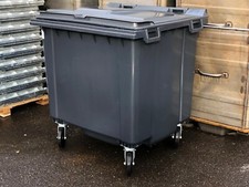 1100 litre wheelie bin plastic