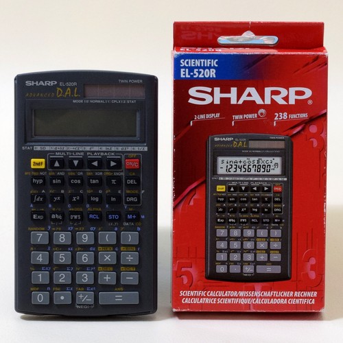 Sharp 520r scientific - sharp, el-520r