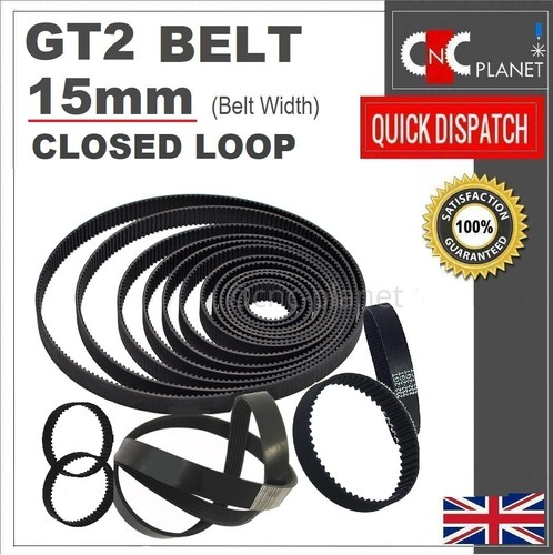 Gt2 2mm pitch 15mm - 2mm,